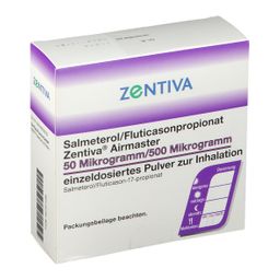 Salmeterol/Fluticasonpropionat Zen.Air.50/500 µg