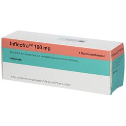 INFLECTRA 100 mg Plv.f.e.Konz.z.Her.e.Inf.-L.Dsfl.