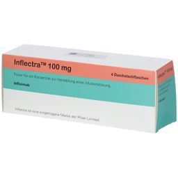 INFLECTRA 100 mg Plv.f.e.Konz.z.Her.e.Inf.-L.Dsfl.