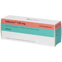 INFLECTRA 100 mg Plv.f.e.Konz.z.Her.e.Inf.-L.Dsfl.