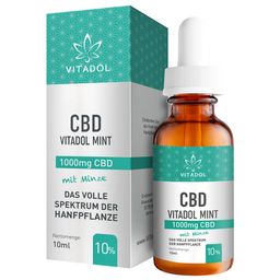 CBD10% Bio Hanfextrakt Öl - Vitadol Mint