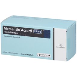 MEMANTIN Accord 20 mg Filmtabletten