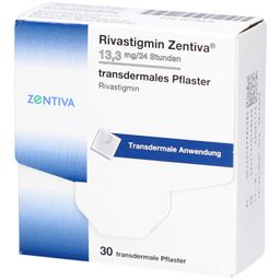 RIVASTIGMIN Zentiva 13,3 mg/24 Std. transd.Pflast.