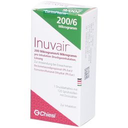 INUVAIR 200/6 µg 120 Hub Druckgasinhalat