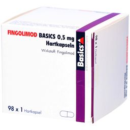 FINGOLIMOD BASICS 0,5 mg Hartkapseln