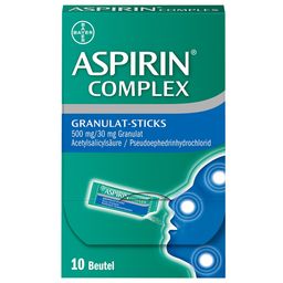 ASPIRIN® COMPLEX Granulat-Sticks 500mg/30 mg