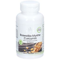 BOSWELLIA MYRRHE Curcumin Tabletten