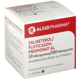Salmeterol/Fluticasonpropionat AL 50 µg/500 µg