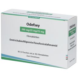 ODEFSEY 200 mg/25 mg/25 mg Filmtabletten