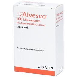 Alvesco 160 µg 2X60 Hub Dosieraerosol