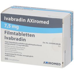 Ivabradin AxiromED7,5 mg