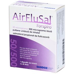 Airflusal Forspiro 50/500 µg/Dosis 60 Hub Inh.-P.