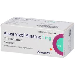 ANASTROZOL Amarox 1 mg Filmtabletten
