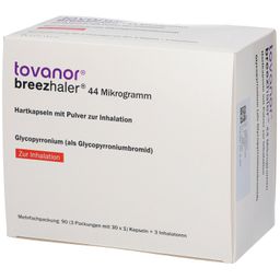 TOVANOR Breezhaler 44 µg Hartkaps.m.Plv.z.Inhal.