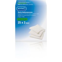 alvita® Mullkompressen steril 10x10 cm