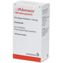 Alvesco® 160 µg 120 Hub Druckgasinhalation
