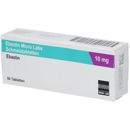 EBASTIN Micro Labs 10 mg Schmelztabletten