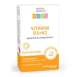 White Omega® Kids Vitamin D3K2 Kapseln für Kinder