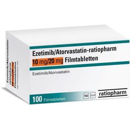 Ezetimib/Atorvastatin-ratiopharm® 10 mg/20 mg