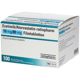 Ezetimib/Atorvastatin-ratiopharm® 10 mg/80 mg