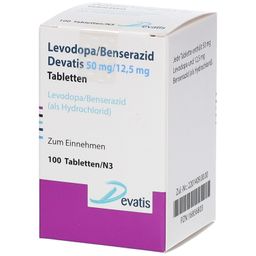 Levodopa/Benserazid Devatis 50 mg/12,5 mg
