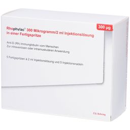 Rhophylac 300 µg/2 ml