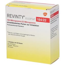 Revinty Ellipta 184 µg/22 µg