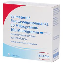 Salmeterol/Fluticasonpropionat Al 50µg/100µg STADA®