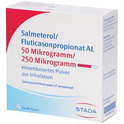 Salmeterol/Fluticasonpropionat Al 50µg/250µg STADA®