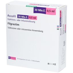 Accofil® 30 Mio.E./0,5 ml Inj.-/Inf.-Lsg.i.e.F.-Sp.