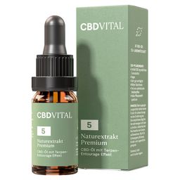 CBD VITAL Naturextrakt Premium CBD Öl 5% 10 Ml - Shop Apotheke