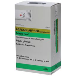 ABASAGLAR 100 E/ml Injektionslösung Tempo Pen
