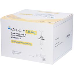 ORENCIA 125 mg Injektionslösung i.e.Fertigspritze