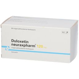 DULOXETIN neuraxpharm 120 mg magensaftres.Hartkaps