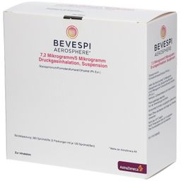 BEVESPI Aerosphere 7,2 µg/5 µg Dru.Gasinh.3x120Hub