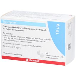 TIOTROPIUM Glenmark 18 µg Hkp.m.Plv.z.Inh.+Inhaler