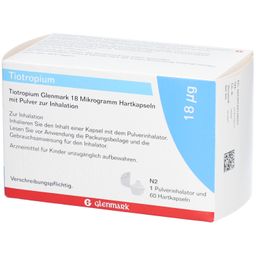 TIOTROPIUM Glenmark 18 µg Hkp.m.Plv.z.Inh.+Inhaler