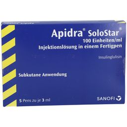 Apidra® 100E/Ml Solostar