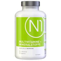 N1 Multivitamin Tabletten + Mineralstoffe im Jahresvorrat - gegen Vitaminmangel