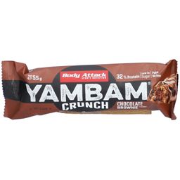 BODY ATTACK Yambam Crunch Riegel Schokolade Brownie