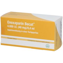Enoxaparin Becat 4.000 I.E. 40 mg/0,4 ml