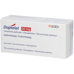 DOPTELET 20 mg Filmtabletten