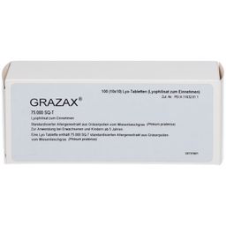GRAZAX 75.000 SQ-T Lyo-Tab.Lyophilisat z.Einnehmen