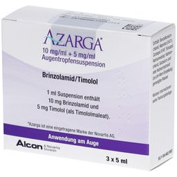 Azarga 10 mg/ml + 5 mg/ml