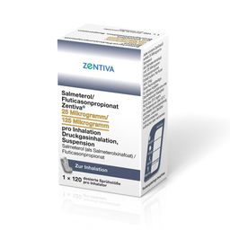 SALMETEROL/Fluticasonpropionat Zent.25/125µg 120