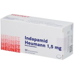 INDAPAMID Heumann 1,5 mg Retardtabletten Heunet