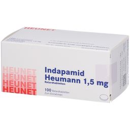 INDAPAMID Heumann 1,5 mg Retardtabletten Heunet
