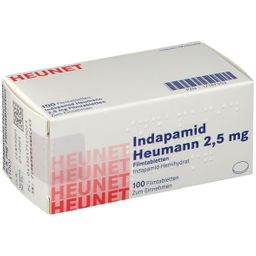 INDAPAMID Heumann 2,5 mg Filmtabletten Heunet