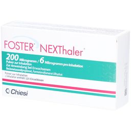 FOSTER NEXThaler 200/6 µg 120 ED Inhalationspulver