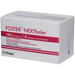 FOSTER NEXThaler 100/6 µg 120 ED Inhalationspulver